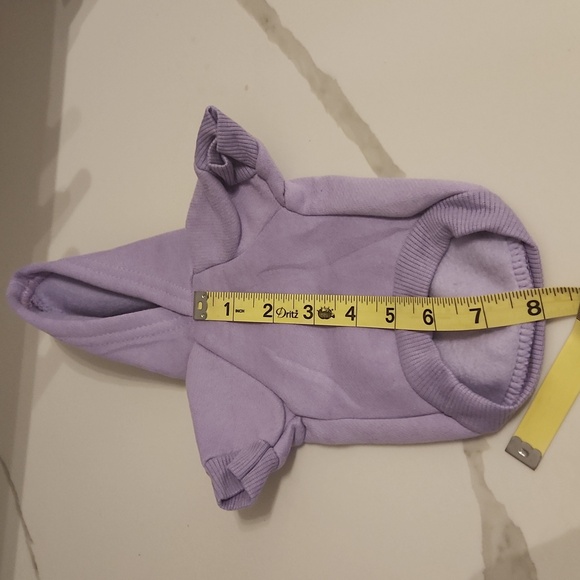 Dog Hoodie Keep Your Pup Warm and Stylish with a 'Just Dog It' hoodie sz XS NWOT - Picture 6 of 7